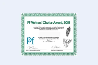 PF Writers' Choice Award 2018