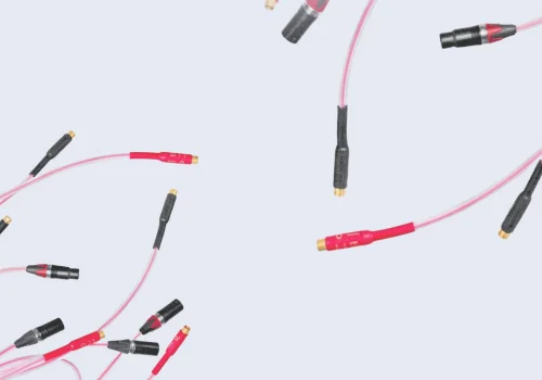Townshend F1 Fractal interlinks met roze-witte mantel
